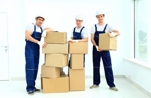 Packed moving van for a local Islington house relocation