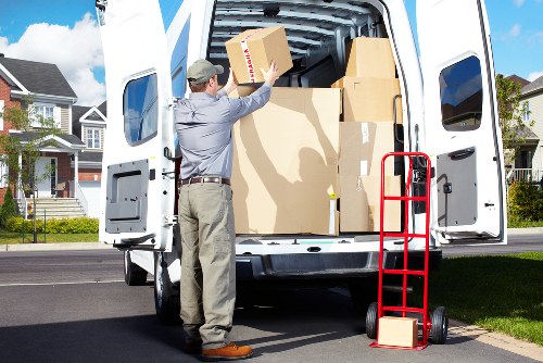 Packed van ready for an Islington man and van job