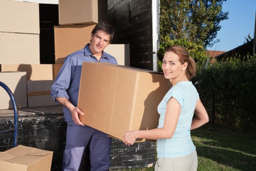 Packing and loading service for a home move in Islington
